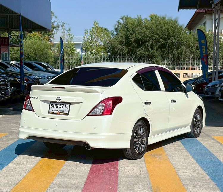 Nissan Almera 2019 1.2 E Sportech Sedan เบนซิน ไม่ติดแก๊ส เกียร์อัตโนมัติ ขาว รูปที่ 3