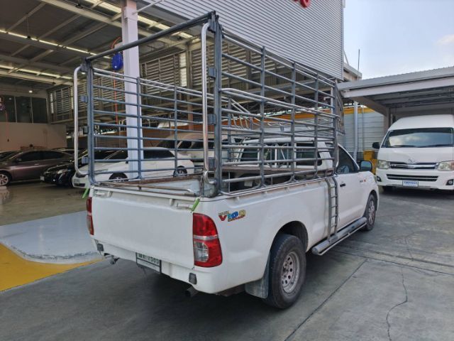 Toyota Hilux Vigo 2011 2.7 Pickup เบนซิน LPG เกียร์ธรรมดา ขาว รูปที่ 3