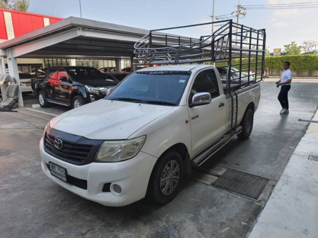 Toyota Hilux Vigo 2011 2.7 Pickup เบนซิน LPG เกียร์ธรรมดา ขาว