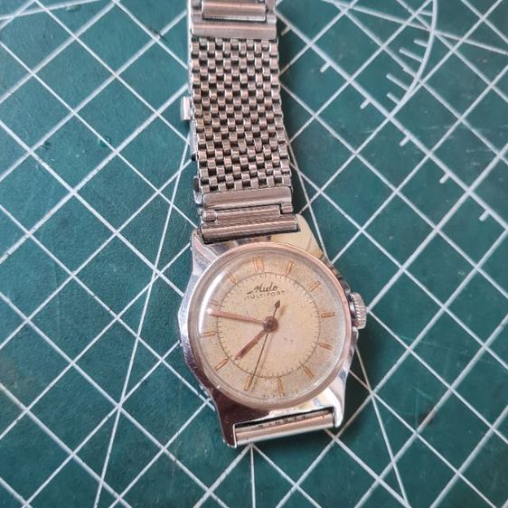 นาฬิกาวินเทจสวิส ยุค1960 ยี่ห้อ Mido รุ่น Multifort  ref.878214 หายาก สภาพดี รูปที่ 7