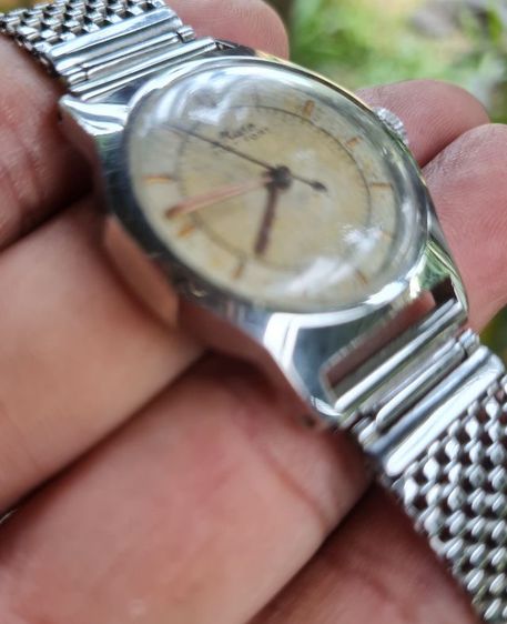 นาฬิกาวินเทจสวิส ยุค1960 ยี่ห้อ Mido รุ่น Multifort  ref.878214 หายาก สภาพดี รูปที่ 2