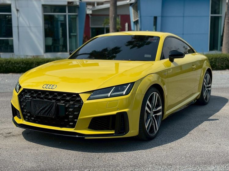 Audi Audi TT  2023 2.0 TFSI Quattro S Line 4WD Sedan เบนซิน ไม่ติดแก๊ส เกียร์อัตโนมัติ เหลือง รูปที่ 3