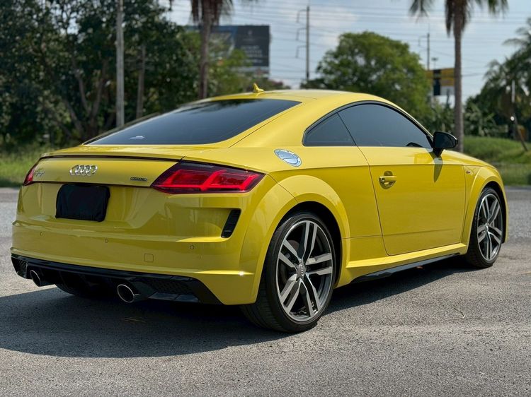 Audi Audi TT  2023 2.0 TFSI Quattro S Line 4WD Sedan เบนซิน ไม่ติดแก๊ส เกียร์อัตโนมัติ เหลือง รูปที่ 4