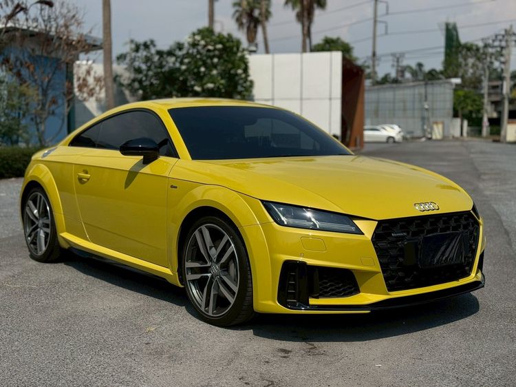 รถ Audi Audi TT  2.0 TFSI Quattro S Line 4WD สี เหลือง