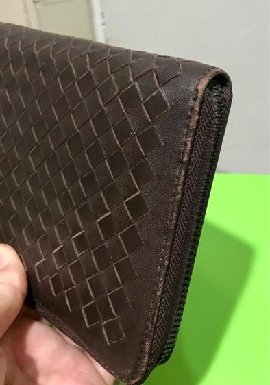 กระเป๋าหนีบ สีน้ำตาล มือสอง สภาพดี รูปที่ 10