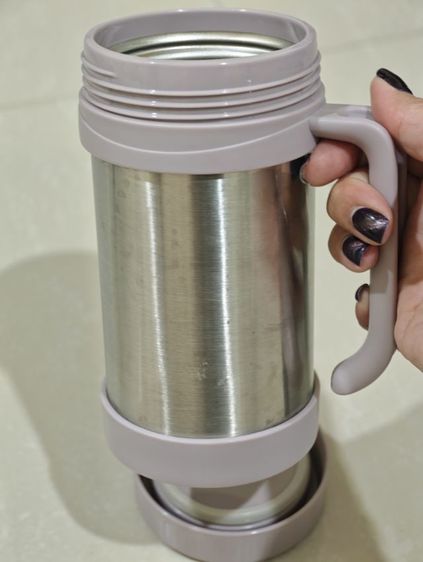 แก้วเก็บอุณหภูมิ Stainless Steel สไตล์มินิมอล รูปที่ 4