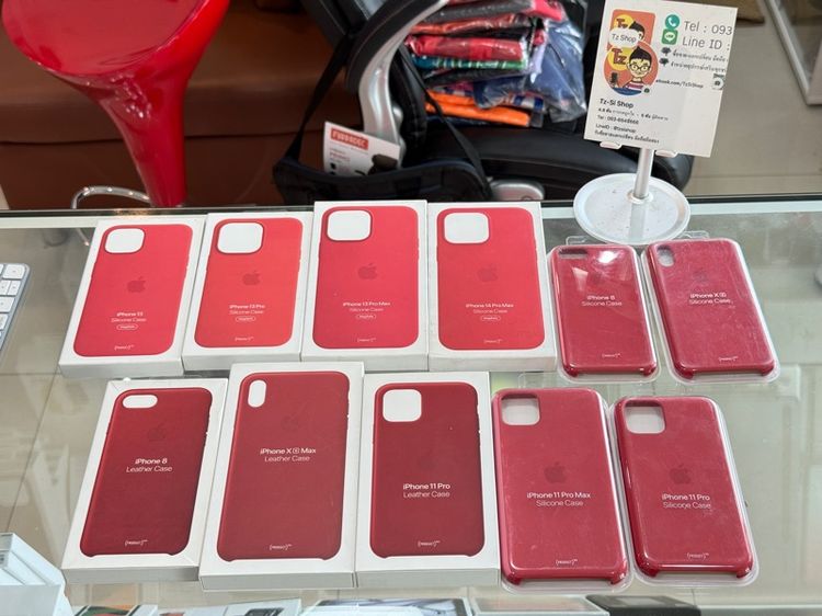 Case เเท้ Apple Product RED