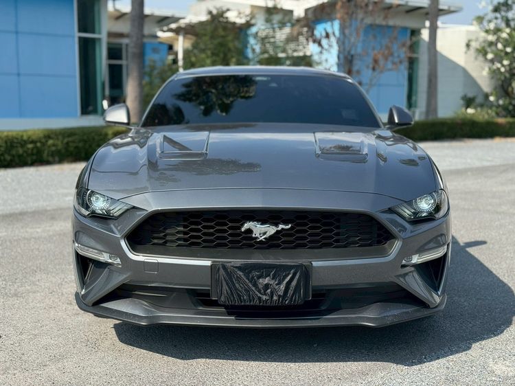 Ford Mustang 2021 2.3 Ecoboost Sedan เบนซิน ไม่ติดแก๊ส เกียร์อัตโนมัติ เทา รูปที่ 3