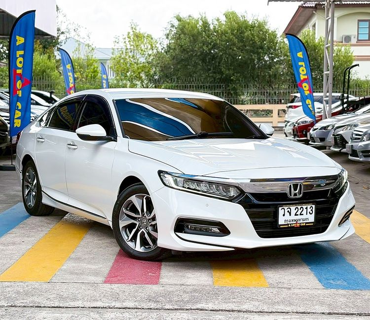 Honda Accord 2020 1.5 Turbo EL Sedan เบนซิน ไม่ติดแก๊ส เกียร์อัตโนมัติ ขาว