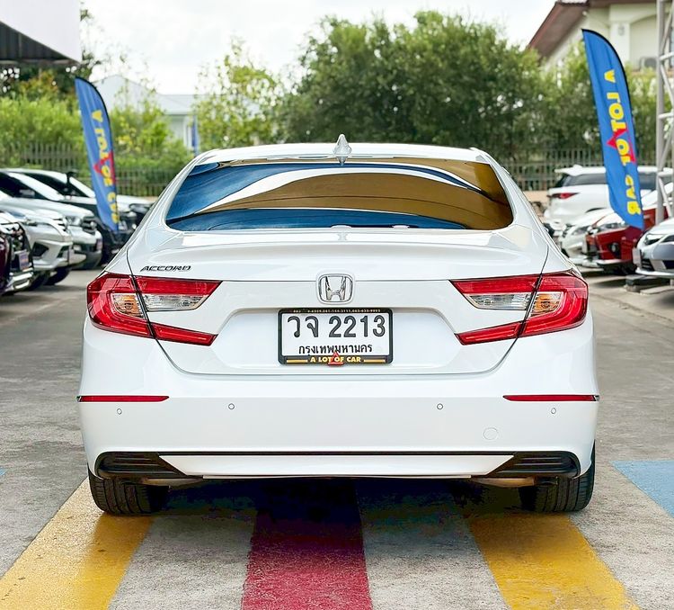 Honda Accord 2020 1.5 Turbo EL Sedan เบนซิน ไม่ติดแก๊ส เกียร์อัตโนมัติ ขาว รูปที่ 4