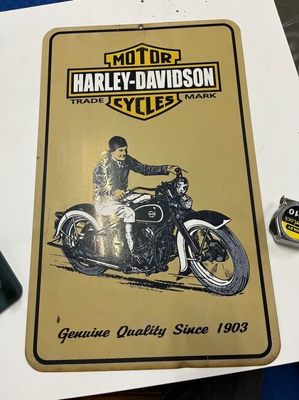 ป้ายฮาเลย์สังกะสี