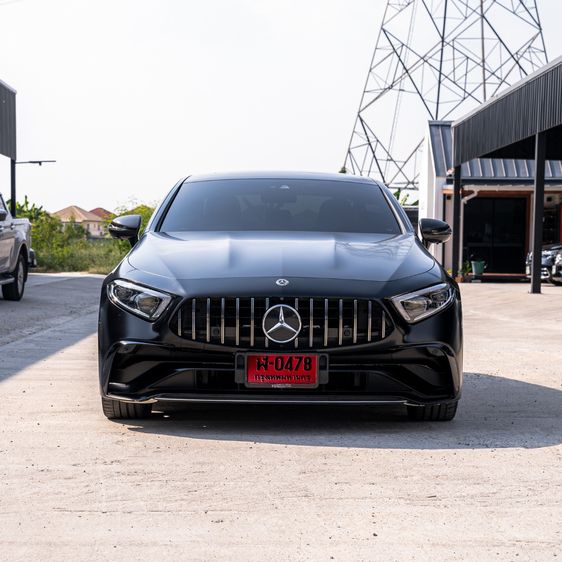 Mercedes-Benz CLS-Class 2021 CLS220 D AMG ดีเซล ดำ รูปที่ 3
