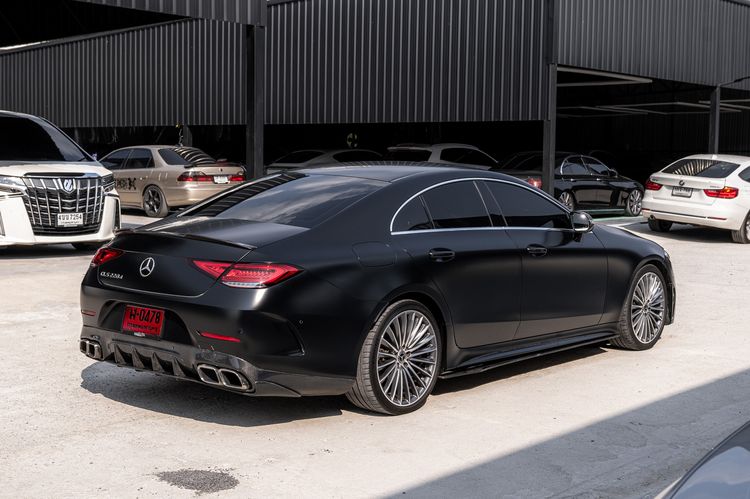 Mercedes-Benz CLS-Class 2021 CLS220 D AMG ดีเซล ดำ รูปที่ 4