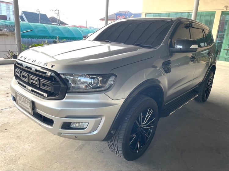 Ford Everest 2021 2.0 Titanium Plus Utility-car ดีเซล ไม่ติดแก๊ส เกียร์อัตโนมัติ เทา รูปที่ 2