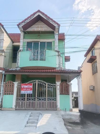 มีบางส่วน ขายด่วน ทาวน์เฮ้า 2 ชั้น แปลงมุม พร้อมอยู่ โครงการ หมู่บ้านรุ่งกิจ วิลล่า11 ร่มเกล้า ราคาพิเศษ รูปที่ 2