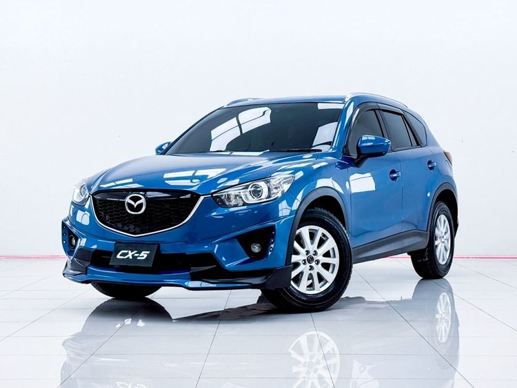 รถ Mazda CX-5 2.0 C สี น้ำเงิน