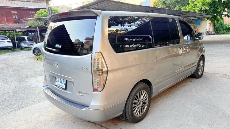 Hyundai H-1  2010 2.5 Maesto Deluxe Utility-car ดีเซล ไม่ติดแก๊ส เกียร์อัตโนมัติ เทา รูปที่ 4