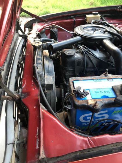 Mazda Familia 1980 1.4 STD Van เบนซิน ไม่ติดแก๊ส เกียร์ธรรมดา แดง รูปที่ 4