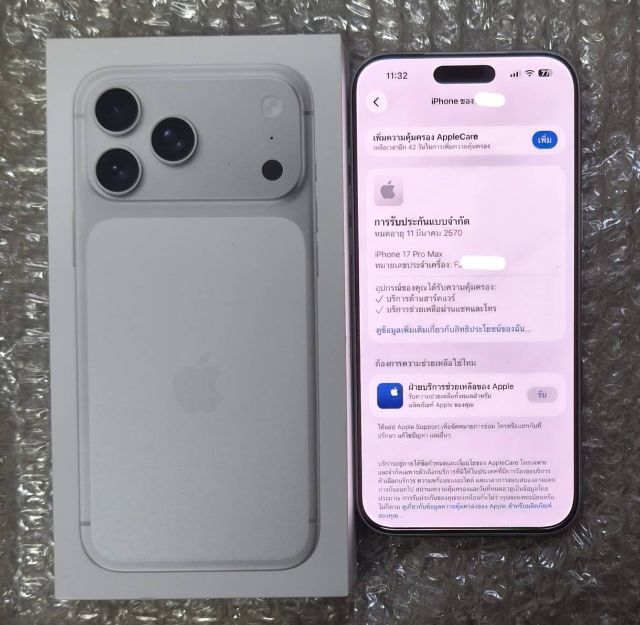 iPhone 17 Pro Max 256 GB สี Silver รูปที่ 3