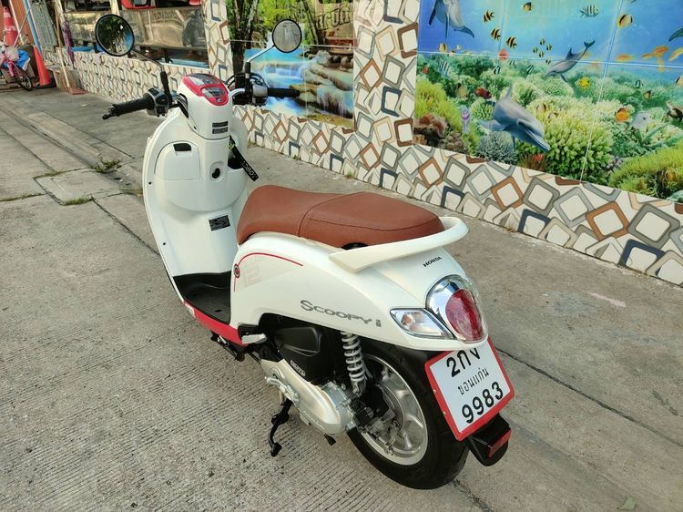 🛵ยังไงก็ขาย SCOOPY-i ปี 63 เครื่องดี สีสวย สตาร์ทมือ วิ่งน้อย8000โล เล่มชุดโอนครบ+เปลี่ยนถ่ายน้ำมันเครื่องฟรี ส่งฟรี30 ก.ม รูปที่ 6