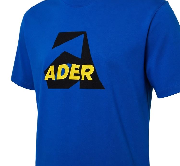 ADER ERROR Tape Logo Graphic T-shirt  Spring and Summer  รูปที่ 2