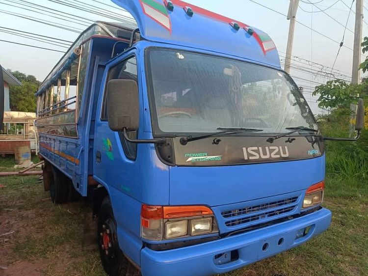 รถโดยสาร6ล้อ ISUZU NPR120แรงม้าปี47รถห้างแท้ออกจากศูนยอีซูซุ เกียร์สั้น ยกหัวได้ เครื่องเยี่ยมแชสซีสวยเอกสารครบพร้อมโอนทั่วไทย รูปที่ 2