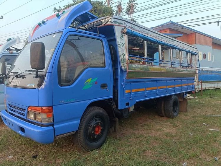 รถโดยสาร6ล้อ ISUZU NPR120แรงม้าปี47รถห้างแท้ออกจากศูนยอีซูซุ เกียร์สั้น ยกหัวได้ เครื่องเยี่ยมแชสซีสวยเอกสารครบพร้อมโอนทั่วไทย
