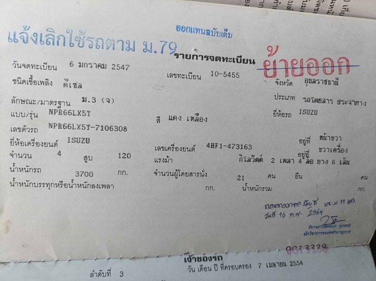 รถโดยสาร6ล้อ ISUZU NPR120แรงม้าปี47รถห้างแท้ออกจากศูนยอีซูซุ เกียร์สั้น ยกหัวได้ เครื่องเยี่ยมแชสซีสวยเอกสารครบพร้อมโอนทั่วไทย รูปที่ 5