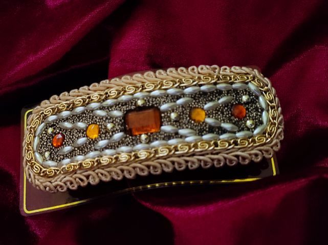 กิ๊บวินเทจ Handmade Made in Itary รูปที่ 2