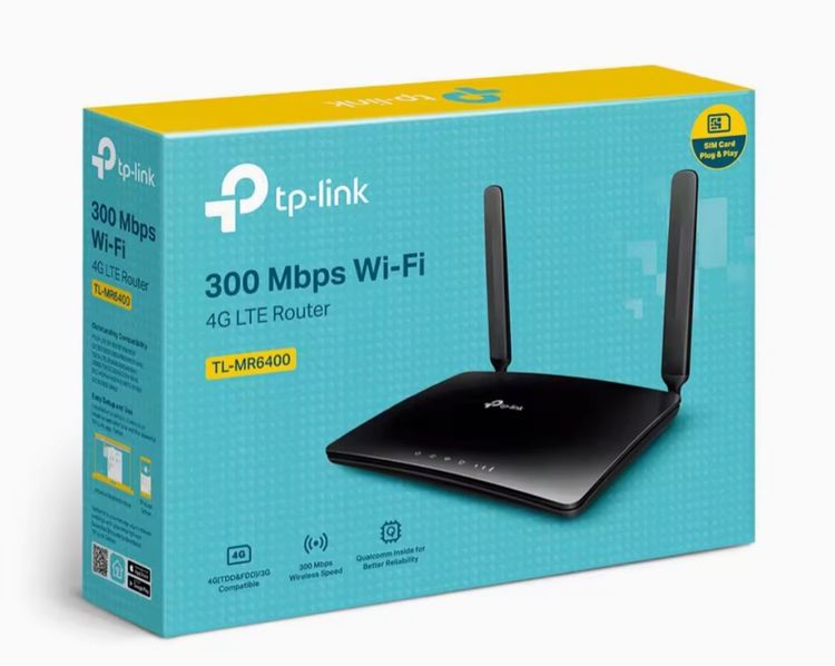 TP-Link TL-MR6400 300Mbps Wireless N 4G LTE Router เราเตอร์ไวไฟใส่ซิม 4G รูปที่ 6