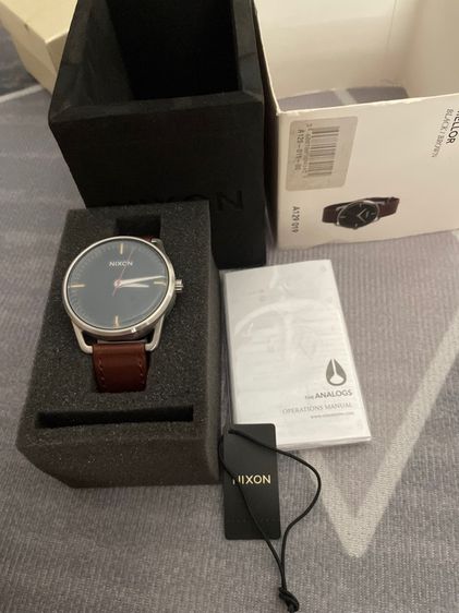 นาฬิกา NIXON แท้ สายหนังสภาพใหม่ รูปที่ 3