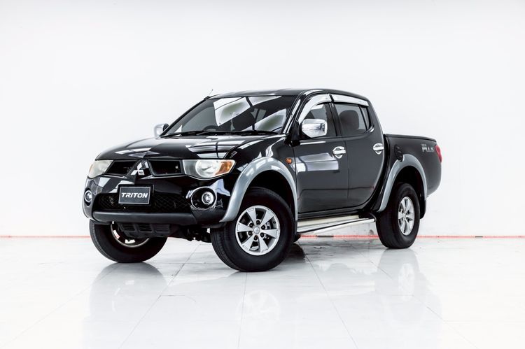 Mitsubishi Triton 2008 2.5 Plus Pickup ดีเซล ไม่ติดแก๊ส เกียร์ธรรมดา ดำ