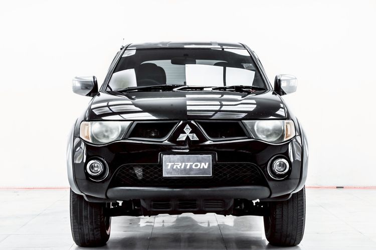 Mitsubishi Triton 2008 2.5 Plus Pickup ดีเซล ไม่ติดแก๊ส เกียร์ธรรมดา ดำ รูปที่ 4