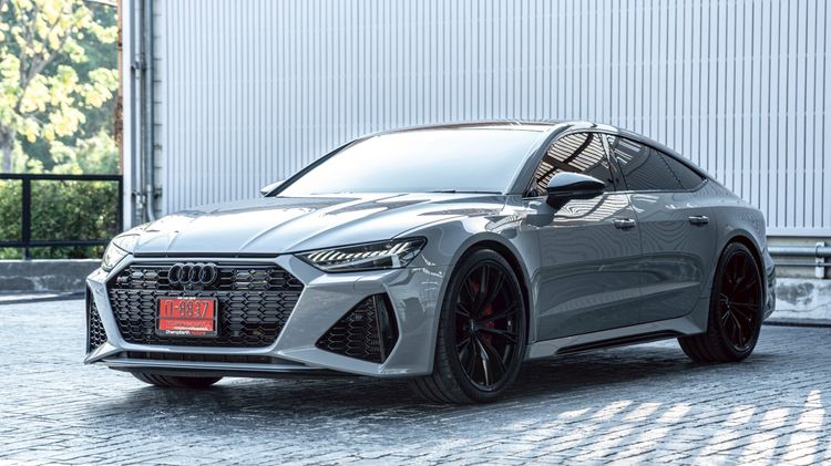 Audi Audi RS6  2023 4.0 4WD Sedan เบนซิน ไม่ติดแก๊ส เกียร์อัตโนมัติ เทา รูปที่ 3