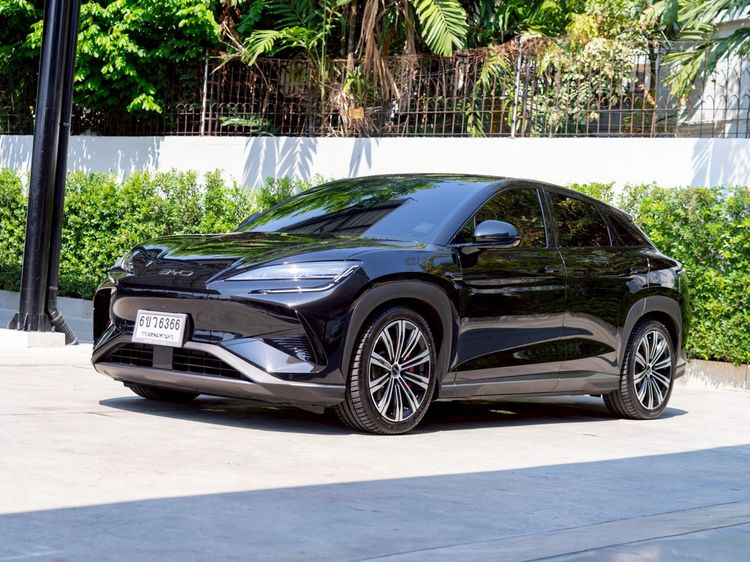 BYD Sealion 7 2025 AWD Performance Utility-car ไฟฟ้า ไม่ติดแก๊ส เกียร์อัตโนมัติ ดำ รูปที่ 3