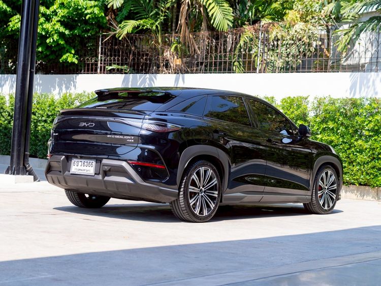 BYD Sealion 7 2025 AWD Performance Utility-car ไฟฟ้า ไม่ติดแก๊ส เกียร์อัตโนมัติ ดำ รูปที่ 4
