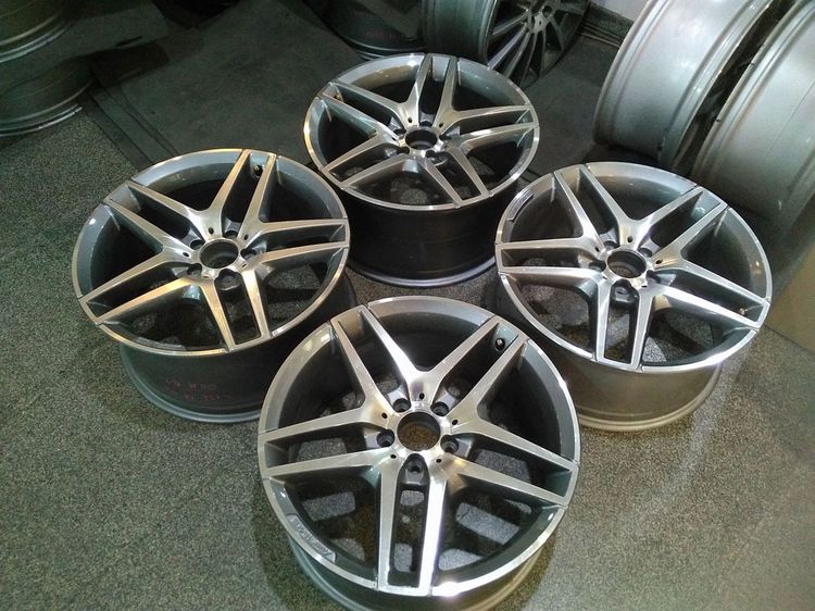 ล้อเบ็นซ์ ล้อBenz S-Class W222 AMG แท้ ลาย 5 ก้านคู่ ขอบ19" ใส่ Benz ได้หลายรุ่น รูปที่ 2