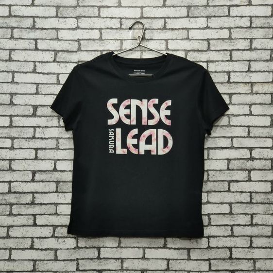 แขนสั้น ดำ เสื้อทีเชิ้ต อื่นๆ 🔥Senselead women's t-shirt