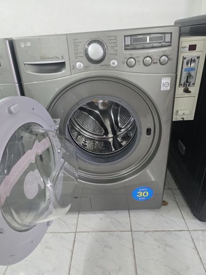 เครื่องชักผ้าฝาหน้าหยอดเหรียญมือสองLG13kg รูปที่ 4