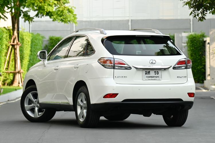 Lexus RX270 2012 2.7 Premium Moonroof Utility-car เบนซิน ไม่ติดแก๊ส เกียร์อัตโนมัติ ขาว รูปที่ 3