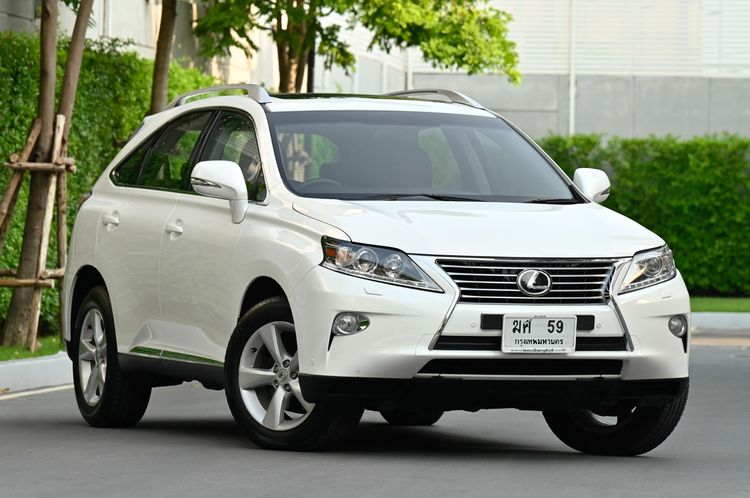 Lexus RX270 2012 2.7 Premium Moonroof Utility-car เบนซิน ไม่ติดแก๊ส เกียร์อัตโนมัติ ขาว รูปที่ 2