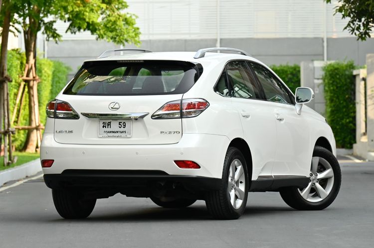 Lexus RX270 2012 2.7 Premium Moonroof Utility-car เบนซิน ไม่ติดแก๊ส เกียร์อัตโนมัติ ขาว รูปที่ 4