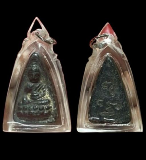 พระเนื้อผงผสมใบลาน เก่า ไม่ทราบที่