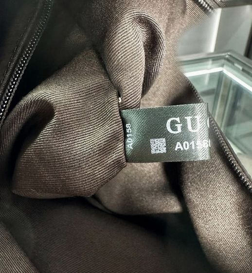 Gucci Leather Calfskin Web Strap Briefcase  Medium Business Case (Made in Italy) รูปที่ 12