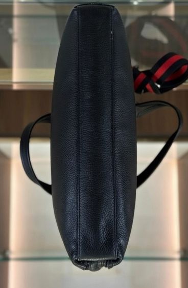 Gucci Leather Calfskin Web Strap Briefcase  Medium Business Case (Made in Italy) รูปที่ 7