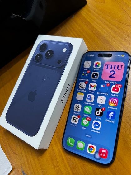 ไอโฟน 17 pro 256GB ประกันเหลือถึง 6Dec26 