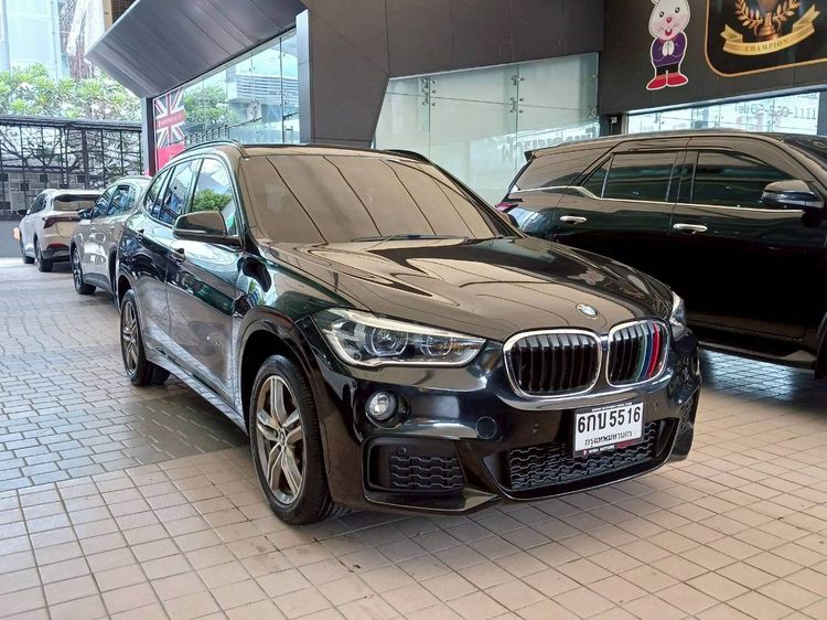 BMW X1 2017 2.0 sDrive18d M Sport Utility-car ดีเซล ไม่ติดแก๊ส เกียร์อัตโนมัติ ดำ รูปที่ 3