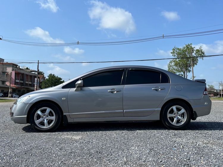Honda Civic 2007 1.8 S i-VTEC Sedan เบนซิน ไม่ติดแก๊ส เกียร์อัตโนมัติ เทา รูปที่ 4