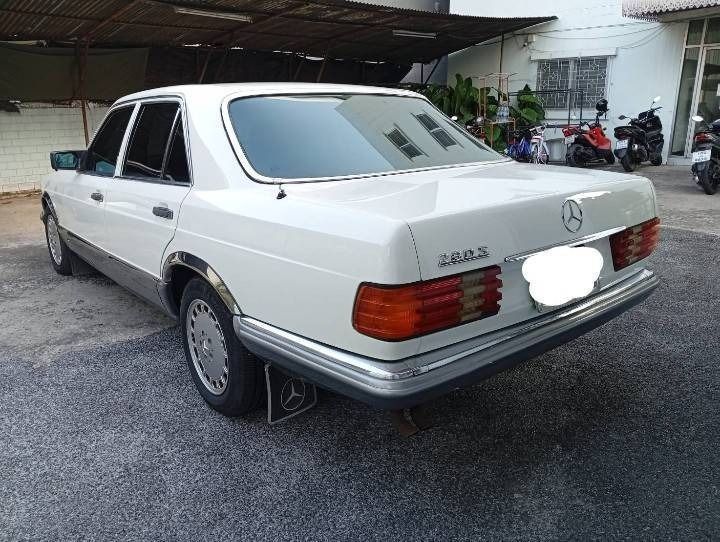 Mercedes-Benz S-Class 1989 S280 Sedan เบนซิน เกียร์อัตโนมัติ ขาว รูปที่ 2