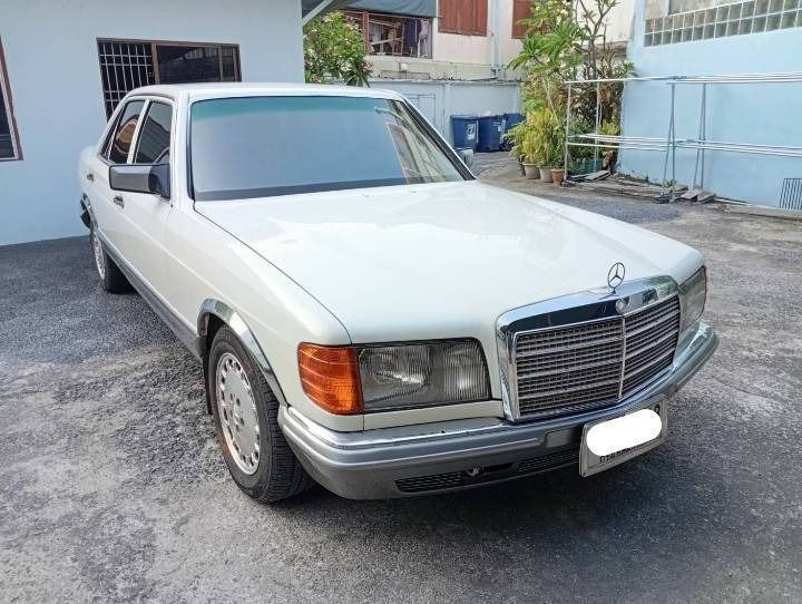 Mercedes-Benz S-Class 1989 S280 Sedan เบนซิน เกียร์อัตโนมัติ ขาว รูปที่ 4